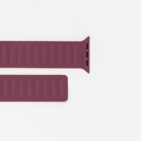 SilikonMagnet - Burgundy till Apple Watch