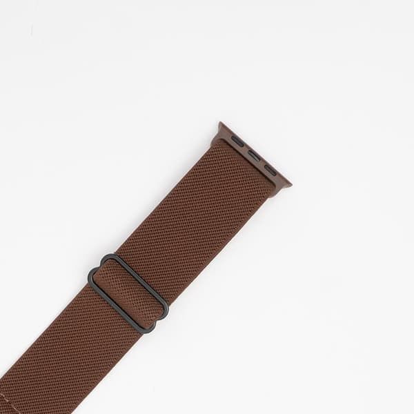 Nylonband - Brown till Apple Watch Brun Apple Watch 38-41mm