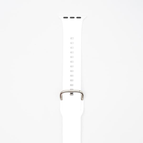 Silikon Aktiv - White till Apple Watch Vit Apple Watch 38-41mm