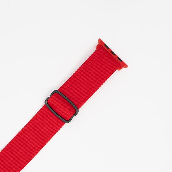 Nylonband - Strawberry till Apple Watch Röd Apple Watch 38-41mm