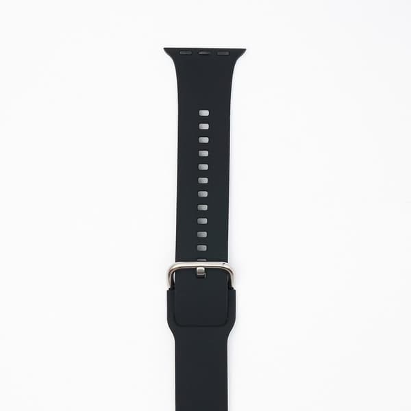 Silikon Aktiv - Black till Apple Watch Svart Apple Watch 38-41mm
