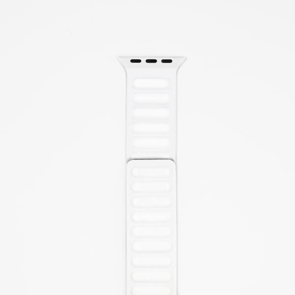 SilikonMagnet - Snow till Apple Watch Vit Apple Watch 38-41mm