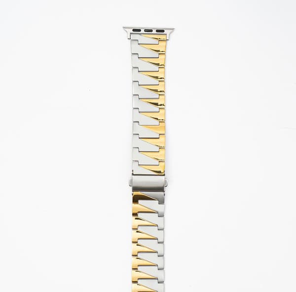 Stålband - Zeta - Guld/Silver Andra klockor med 22mm band 2