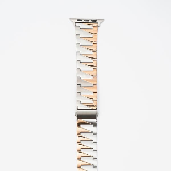 Stålband - Zeta - Rose/Silver Andra klockor med 22mm band