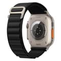 Miniatyrbild 2 av 3: Artic Elastiskt nylon Armband Apple Watch Ultra (49mm) - Svart