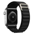 Miniatyrbild 2 av 3: Artic Elastiskt nylon Armband Apple Watch SE 2022 (44mm) - Svart