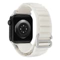Miniatyrbillede 2 af 3: Artic Elastic nylon Armbånd Apple Watch 7 (45mm) - Starlight