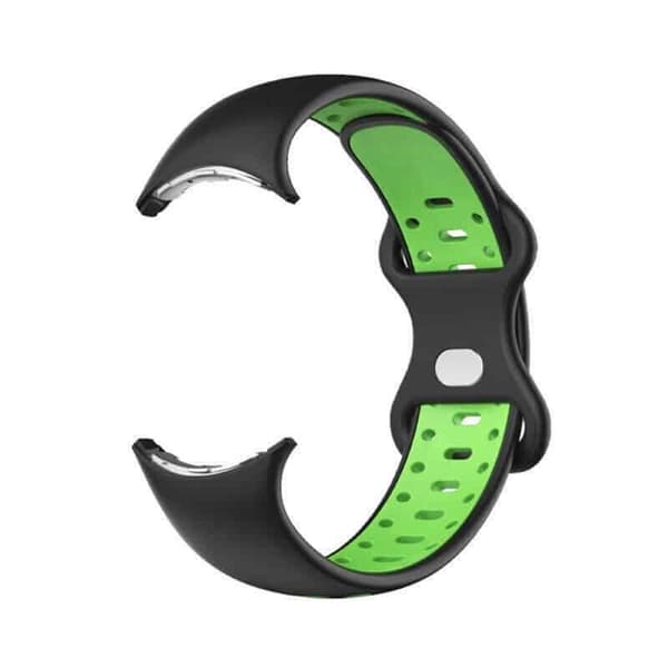 Twin Sport urheiluranneke Google Pixel Watch (41mm) - Musta/kalkki