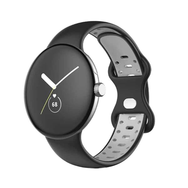 Twin Sport urheiluranneke Google Pixel Watch (41mm) - Musta/harmaa