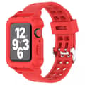 Miniatyrbild 1 av 2: Apple Watch kompatibelt Armband TPU RÖD 38/40/41 mm