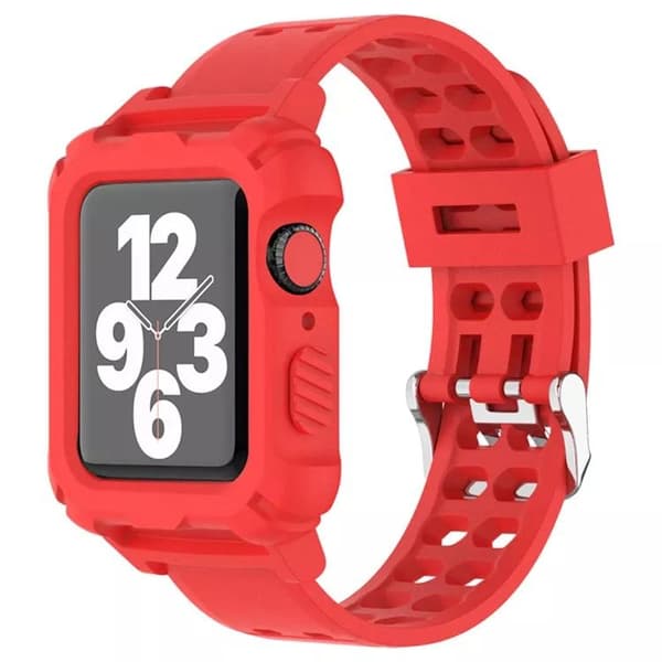 Apple Watch kompatibelt Armband TPU RÖD 38/40/41 mm