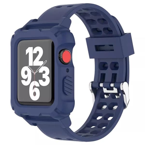 Apple Watch kompatibelt Armband TPU BLÅ 38/40/41 mm