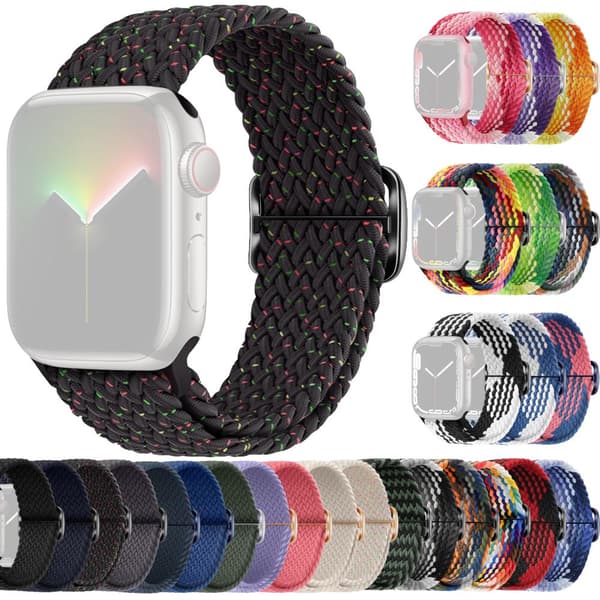 SKALO Flettet Rem Apple Watch Series 1-3 38mm