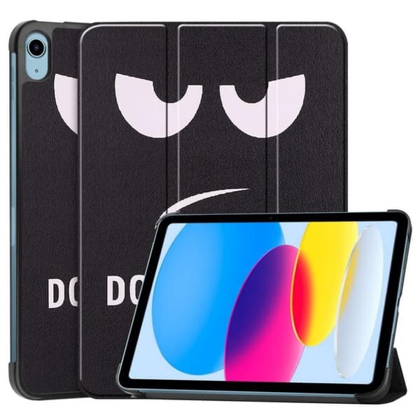 iPad 10.9" 2022 / iPad 11" 2025 fodral med stativ - Don't Touch Me