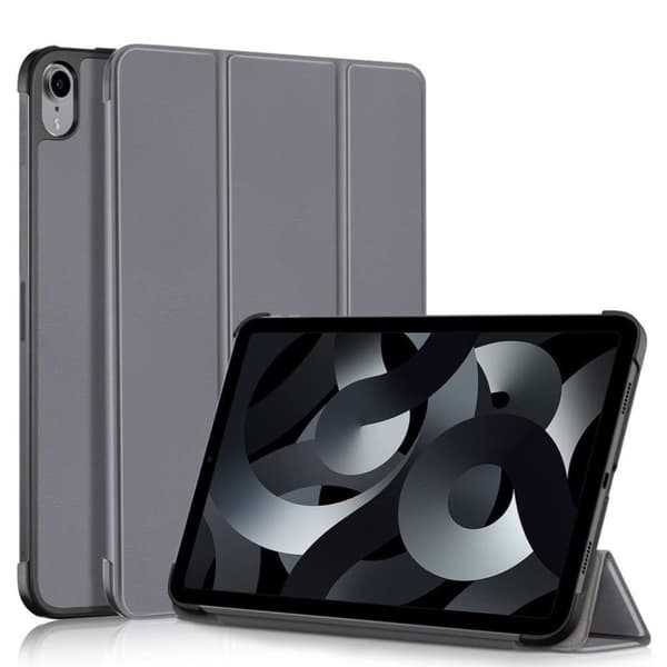 iPad 10.9" 2022 / iPad 11" 2025 fodral med stativ - Grå