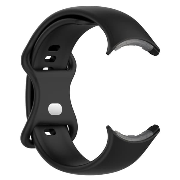 Klockarmband silikon för kvinnor Svart  Google Pixel Watch