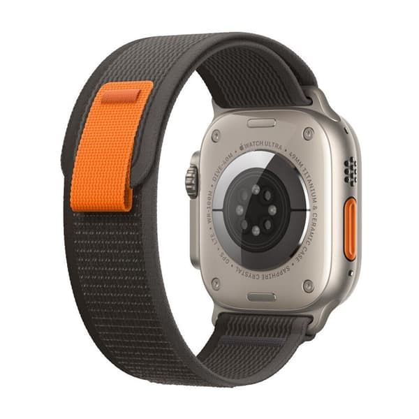 Tactik nylon Armband Apple Watch Ultra (49mm) - Blackroom Grey