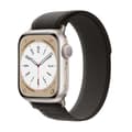 Miniatyrbilde 1 av 3: Tactik nylon armbånd Apple Watch 8 (41mm) - Blackroom Grey