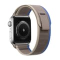 Miniatyrbilde 2 av 3: Tactik nylon armbånd Apple Watch 8 (41mm) - Blueroom grey