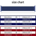 Miniatyrbild 6 av 6: Apple Watch kompatibelt ARMBAND Elastiskt SVART 42/44/45 mm