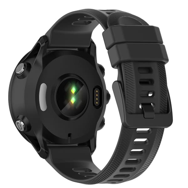 INF Klockarmband silikon SvartGarmin Forerunner 955/945/935/Garmin Fenix 6 GPS 22 mm