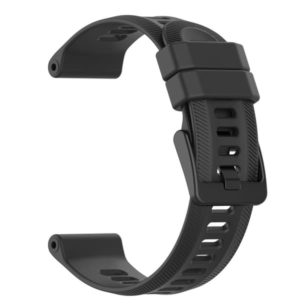 INF Klockarmband silikon SvartGarmin Forerunner 955/945/935/Garmin Fenix 6 GPS 22 mm