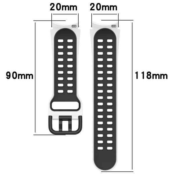INF Klockarmband i Silikon MörkblåSamsung Galaxy Watch 3 41 mm/4/4 Classic/5/5 Pro
