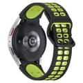 Pikkukuva 2 / 4: INF Kellon hihna silikonia TummanharmaaSamsung Galaxy Watch 3 41 mm/4/4 Classic/5/5 Pro