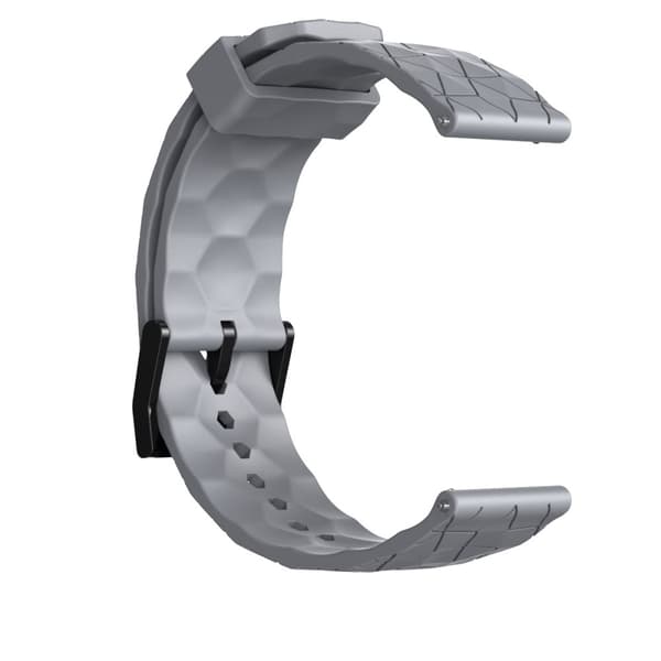 INF Fotball mønster klokkerem silikon GråSamsung Galaxy Watch 3 45mm/Gear S3/S3 Classic/S3 Frontier, Huawei Watch GT Runner, Huami Amazfit GTR 3, Hono