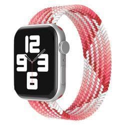 Apple Watch kompatibelt ARMBAND Elastiskt ROSA 42/44/45 mm Rosa L