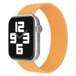 Apple Watch kompatibelt ARMBAND Elastiskt GUL 42/44/45 mm