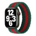 Miniatyrbild 1 av 2: Apple Watch kompatibelt ARMBAND Elastiskt RÖD/GRÖN 38/40/41 mm