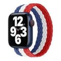 Miniatyrbild 1 av 2: Apple Watch kompatibelt ARMBAND Elastiskt BLÅVITRÖD 38/40/41mm