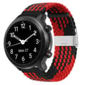 Miniatyrbilde 1 av 4: Flettet elastisk armbånd Doro Watch - Rød/svart
