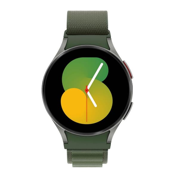 Artic Elastiskt nylon Armband Samsung Galaxy Watch 5 (40mm) - Army