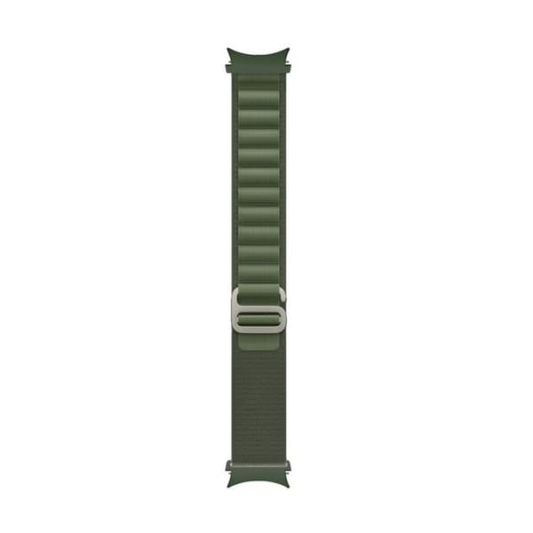 Artic Elastiskt nylon Armband Samsung Galaxy Watch 5 Pro (45mm) - Army