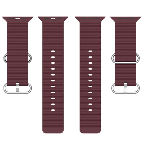 Apple Watch kompatibelt Wave Armband Silikon VINRÖD 38/40/41mm