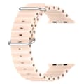 Miniatyrbild 3 av 5: Apple Watch kompatibelt Wave Armband Silikon ROSA 38/40/41mm