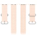 Miniatyrbild 5 av 5: Apple Watch kompatibelt Wave Armband Silikon ROSA 38/40/41mm