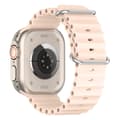 Miniatyrbild 2 av 5: Apple Watch kompatibelt Wave Armband Silikon ROSA 38/40/41mm