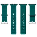 Miniatyrbild 5 av 5: Apple Watch kompatibelt Wave Armband Silikon PETROL 38/40/41mm