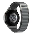 Miniatyrbilde 2 av 3: Artic Elastisk nylon armbånd Samsung Galaxy Watch 4 Classic (46mm) - Grå