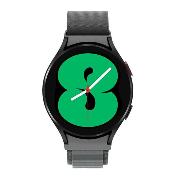 Artic Elastisk nylon armbånd Samsung Galaxy Watch 4 (40mm) - Grå
