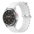 Miniatyrbilde 1 av 5: Ocean Armbånd Samsung Galaxy Watch 4 Classic (42mm) Hvit
