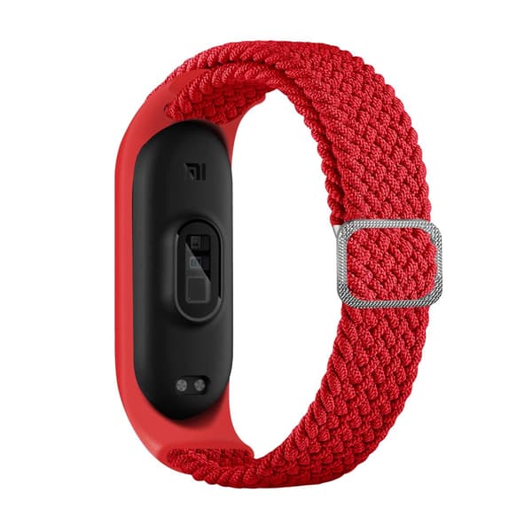 Kellon ranneke nylon Xiaomi Mi Band 3/4/5/6/7/NFC:lle