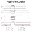 Miniatyrbild 2 av 2: Apple Watch kompatibelt Armband Silikon SPACE  42/44/45 mm