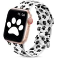 Miniatyrbild 1 av 4: Apple Watch kompatibelt Armband Silikon DOG  42/44/45 mm