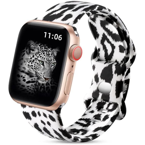 Apple Watch kompatibelt Armband Silikon COW  42/44/45 mm