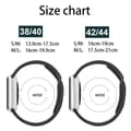 Miniatyrbild 2 av 3: Apple Watch kompatibelt Armband Silikon TWO Svart/Grå 38/40/41 mm