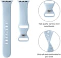 Miniatyrbild 4 av 5: Apple Watch kompatibelt Armband Silikon VIT 38/40/41 mm